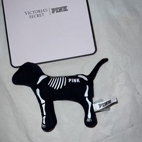 New! 2023 Halloween PINK Victoria’s Secret MINI DOG - Picture 1 of 12